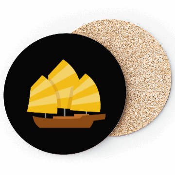 Discover sailing boat Coasters