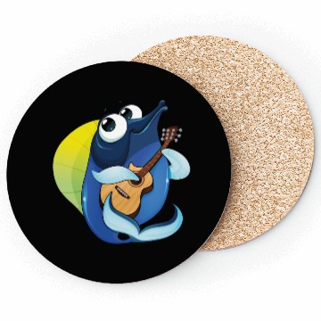 Discover guitarist fish Coasters