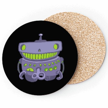 Discover 18 robot 25 png vectorstock 4842445 Coasters