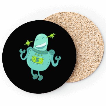 Discover 13 robot 20 png vectorstock 4842445 Coasters