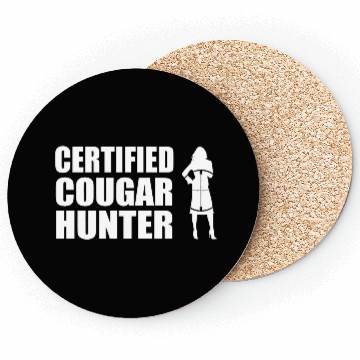 Discover Hunter - Certified Cougar Hunter Coasters
