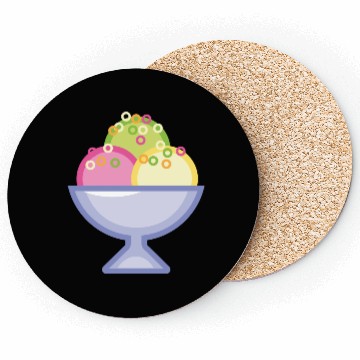 Discover Ice Cream Sundae Coasters