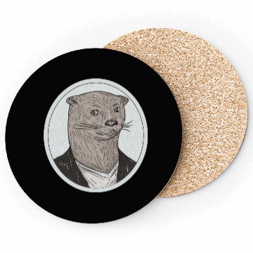 Discover mr weasel Coasters
