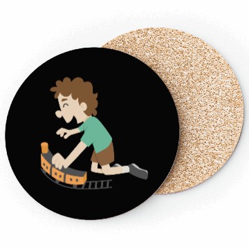 Discover toy train Coasters