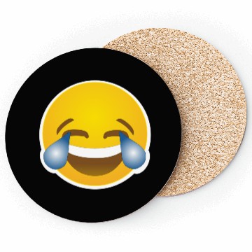 Discover Laugh Emojii Coasters