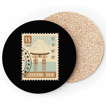 Discover Japanese Shrine Coasters