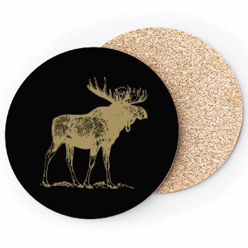 Discover Animals Moose Coasters