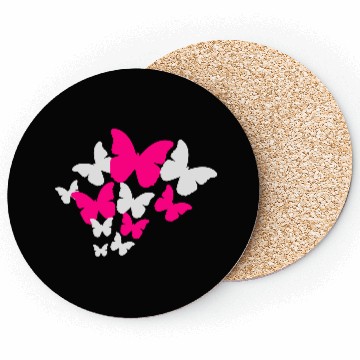Discover Butterflies Swarm Coasters