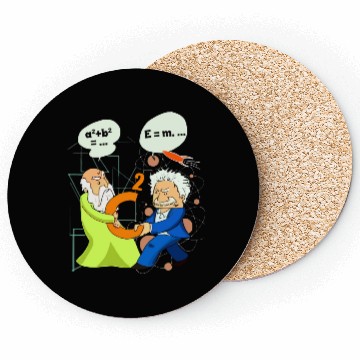 Discover Math and Science funny Coasters