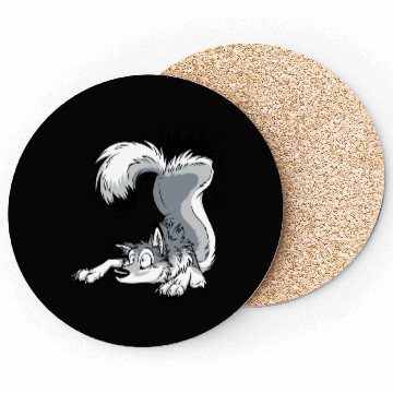 Discover UN-STUCK Grey Husky Coasters