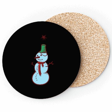 Discover Snowman Coasters