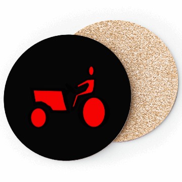 Discover farmer gardener gardening scarecrow tractor38 Coasters