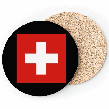 Discover flag switzerland Coasters