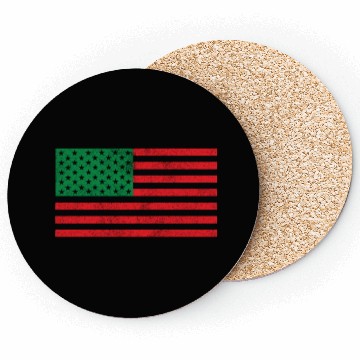 Discover African American Flag Coasters