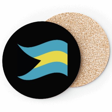Discover flag bahamas Coasters