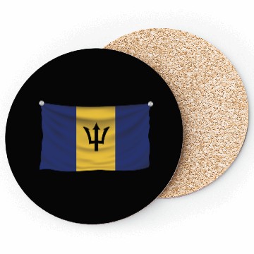 Discover flag barbados Coasters