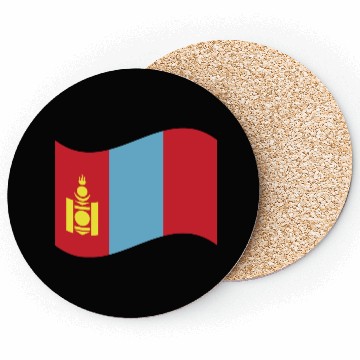 Discover flag mongolia Coasters