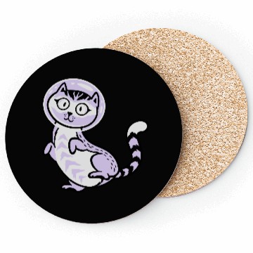 Discover Space cat Coasters