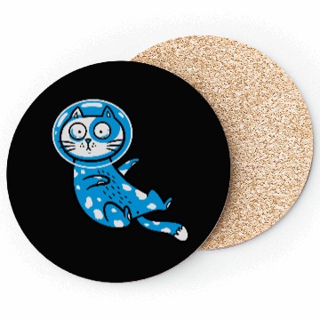 Discover Space cat Coasters