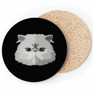 Discover Cat face Coasters