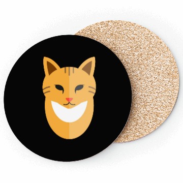 Discover Cat face Coasters