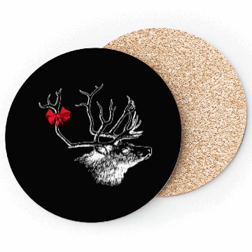 Discover CHRISTMAS DEER Coasters