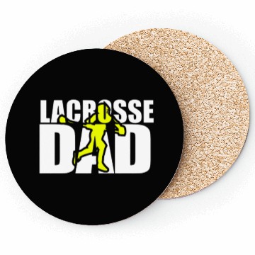 Discover Lacrosse Dad Coasters