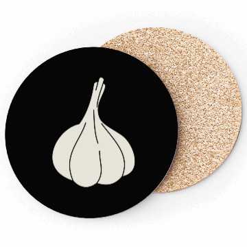 Discover garlic knoblauch veggie vegetable gemuese2 Coasters