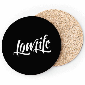 Discover Low Life Over Flow Lowrider LowLife Tattoo Coasters