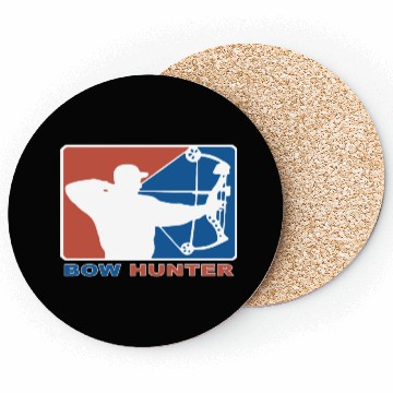 Discover Bow Hunter Major League Bows and Arrow Hunting Coasters