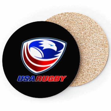 Discover USA Rugby Coasters