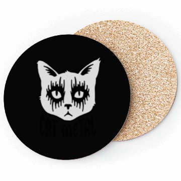 Discover cat metal Coasters