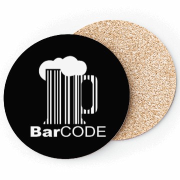 Discover beer Barcode Coasters