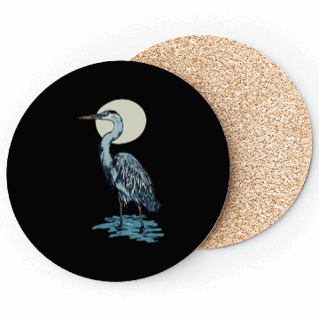 Discover Heron Moon Coasters