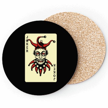 Discover Joker Card Coasters