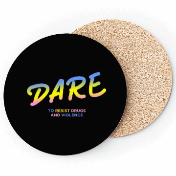 Discover DARE 90s drugs Coasters