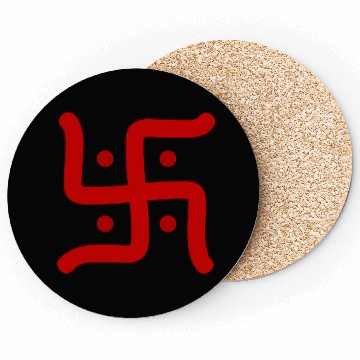 Discover Hindu Swastika Coasters