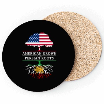 Discover American Grown with Persian Roots Persia Design Coasters