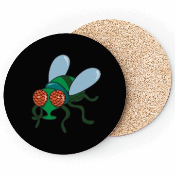 Discover Fly Insect Coasters