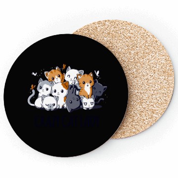 Discover Crazy Cat Lady Coasters