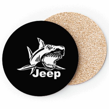 Discover Jeep Great White Shark Coasters