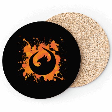 Discover UI5 Phoenix Splash Orange Coasters