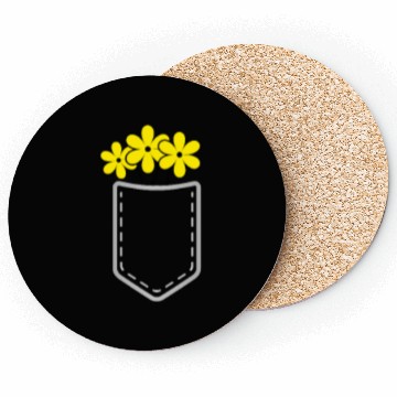 Discover Flower Pocket gift flowers Coasters
