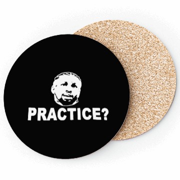 Discover Allen Iverson practice Philadelphia 76Ers softball Coasters