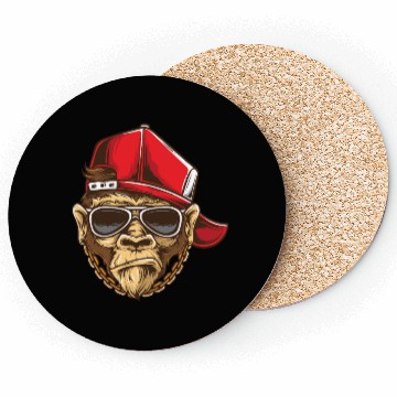 Discover Funky Monkey | Hip Hop | Monkey Swag Coasters
