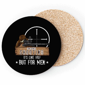 Discover Long Range Shooting Gun Hunter Coasters