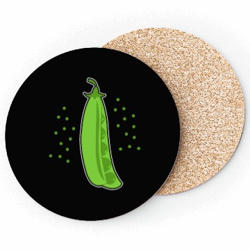 Discover Pea Pod Vegetable Coasters