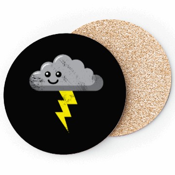 Discover Thundercloud Storm Cloud gift weather Coasters