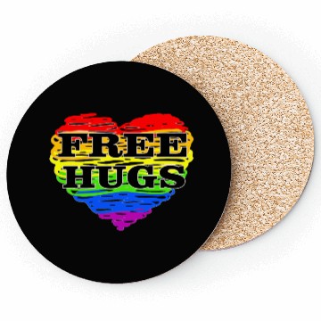 Discover Free Hugs Coasters