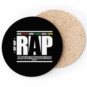 Discover Hip-Hop Collection "Rap" Coasters